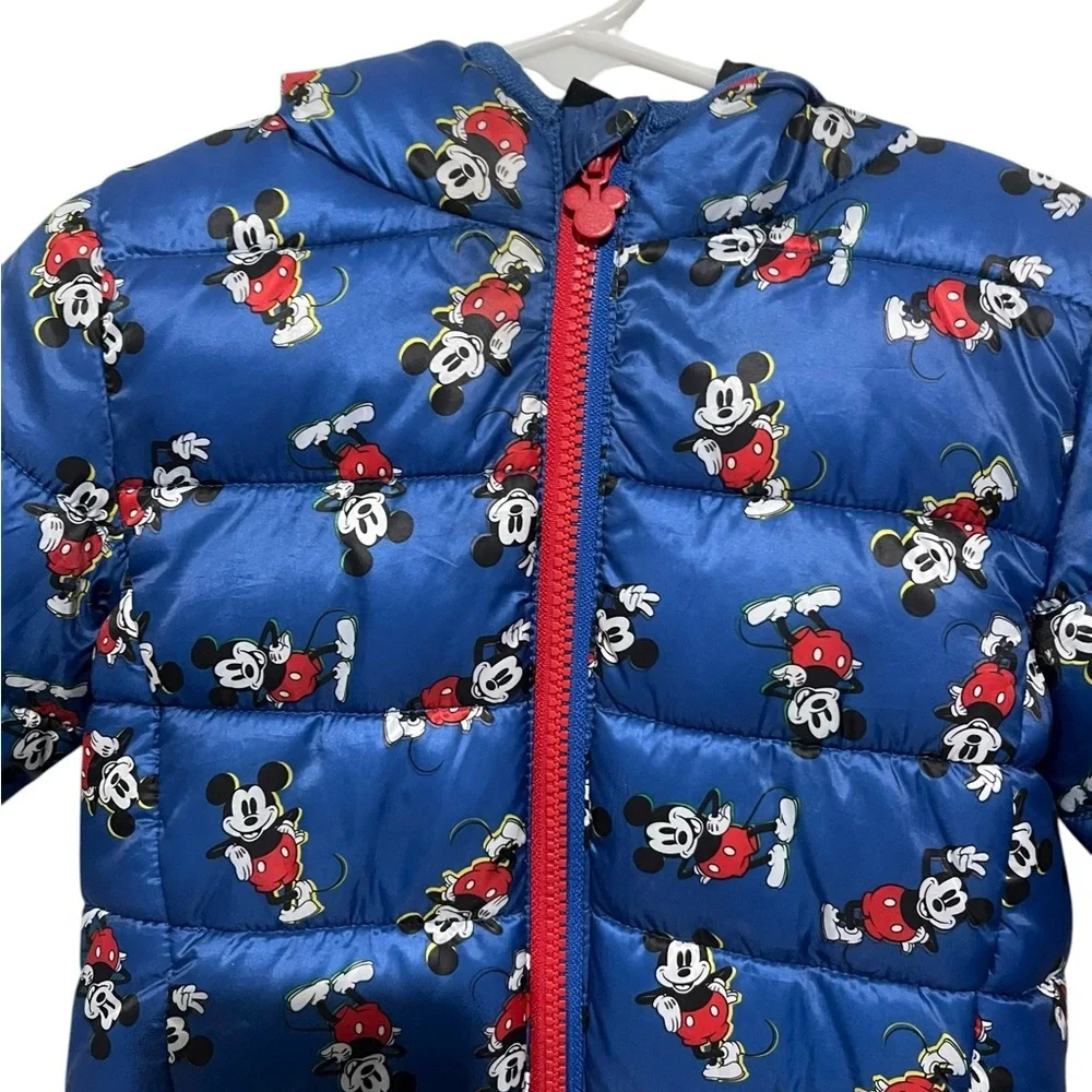 Disney Minnie‎ Mouse Pink Winter Coat – Baby Girls 12–18 Months (Primark)
